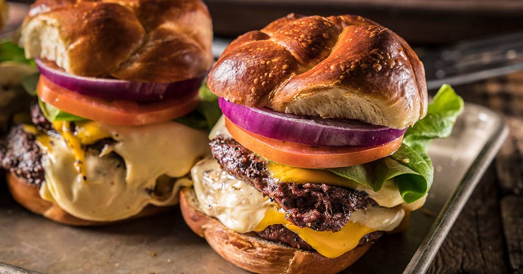Grilled Wagyu Burgers
