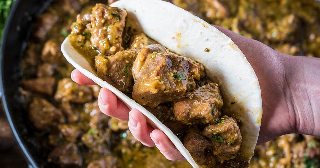 Braised Pork Chile Verde