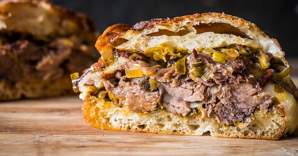 Traeger Pot Roast Sandwich