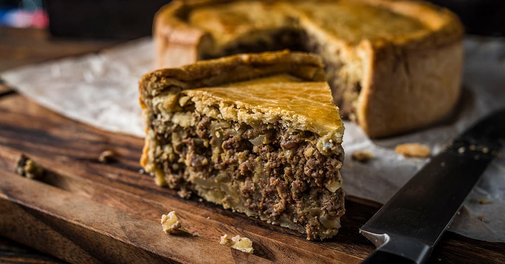 Baked Elk Meat Pie