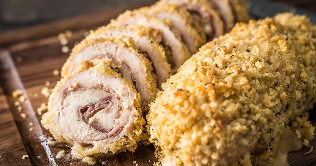 Baked Chicken Cordon Bleu