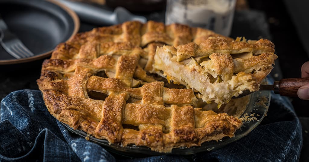 Grilled Apple Pie