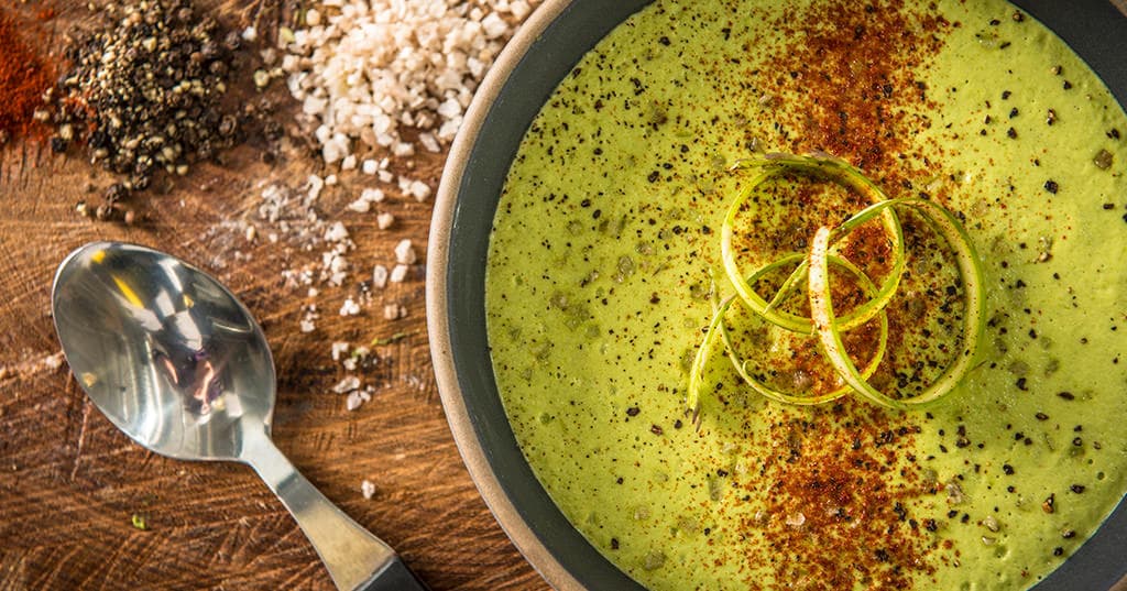 Smoked Asparagus Soup