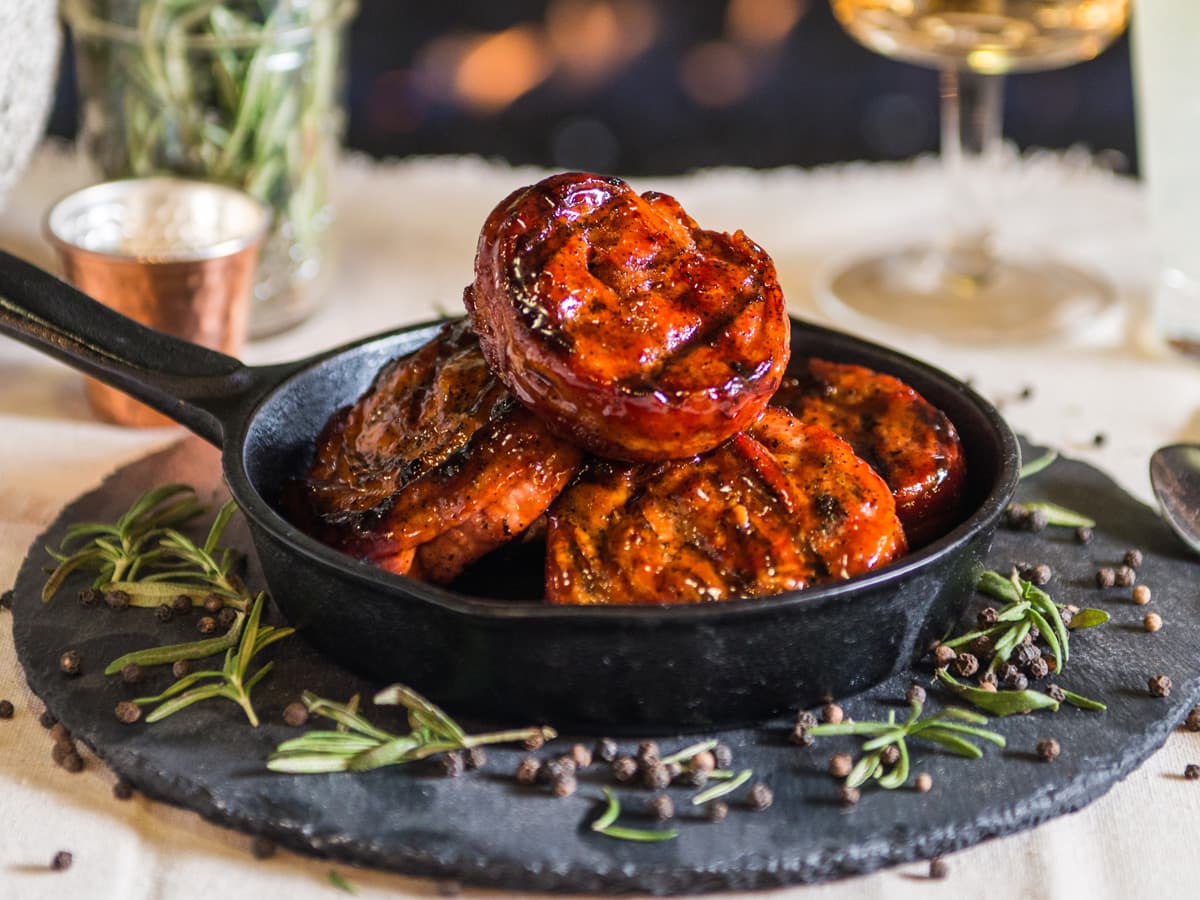 Bacon Pork Pinwheels (Kansas Lollipops)