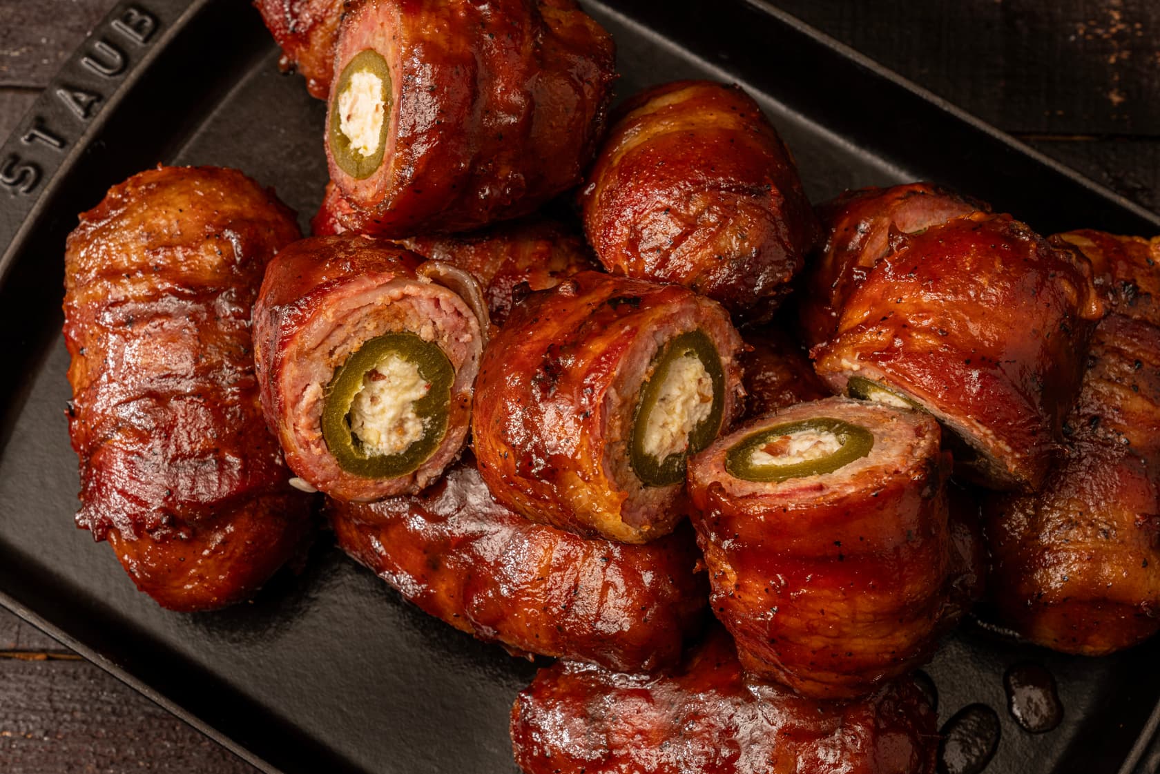 Bacon Wrapped Armadillo Eggs