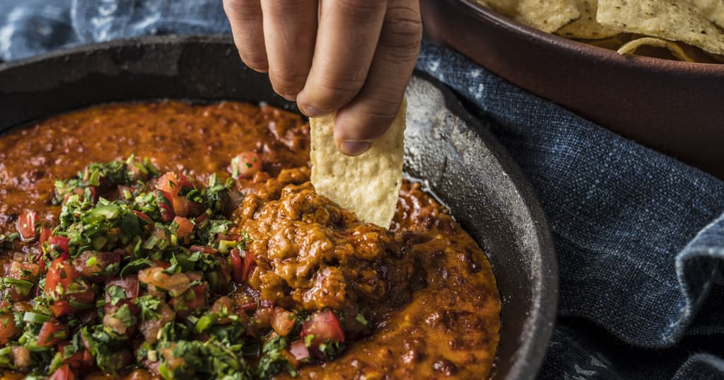 Baked Chorizo Cheese Dip