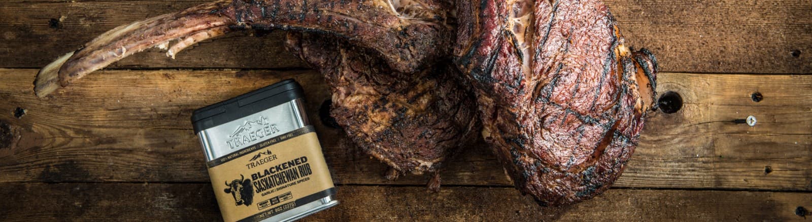 Blackened Saskatchewan Tomahawk Steaks