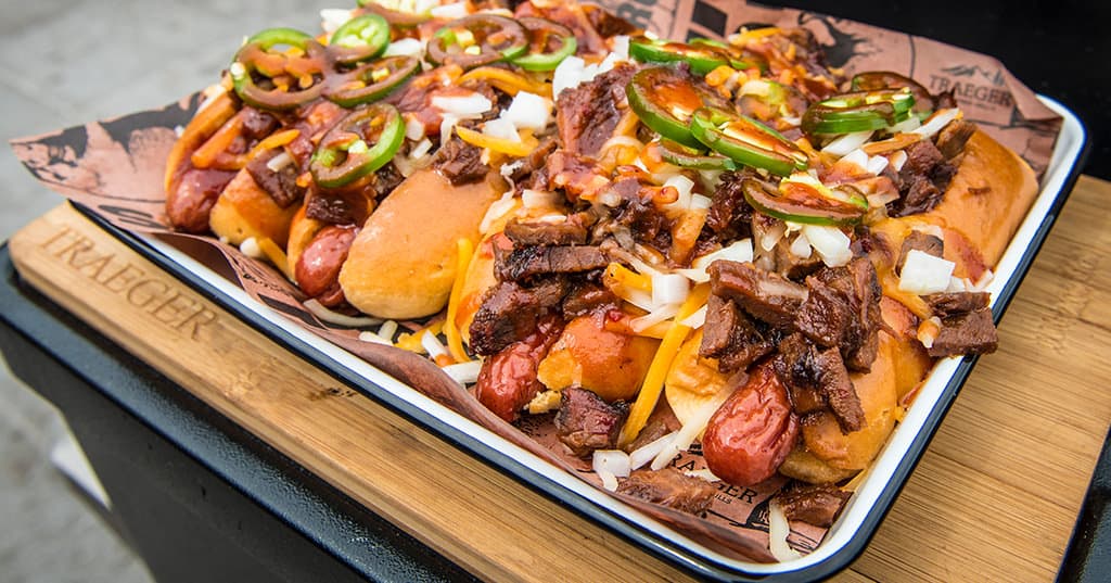 BBQ Brisket Hot Dog