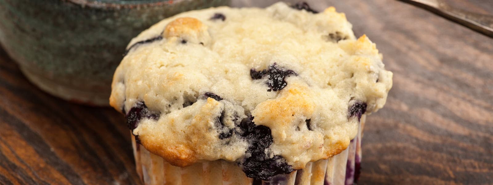 Blueberry Sour Cream Muffins