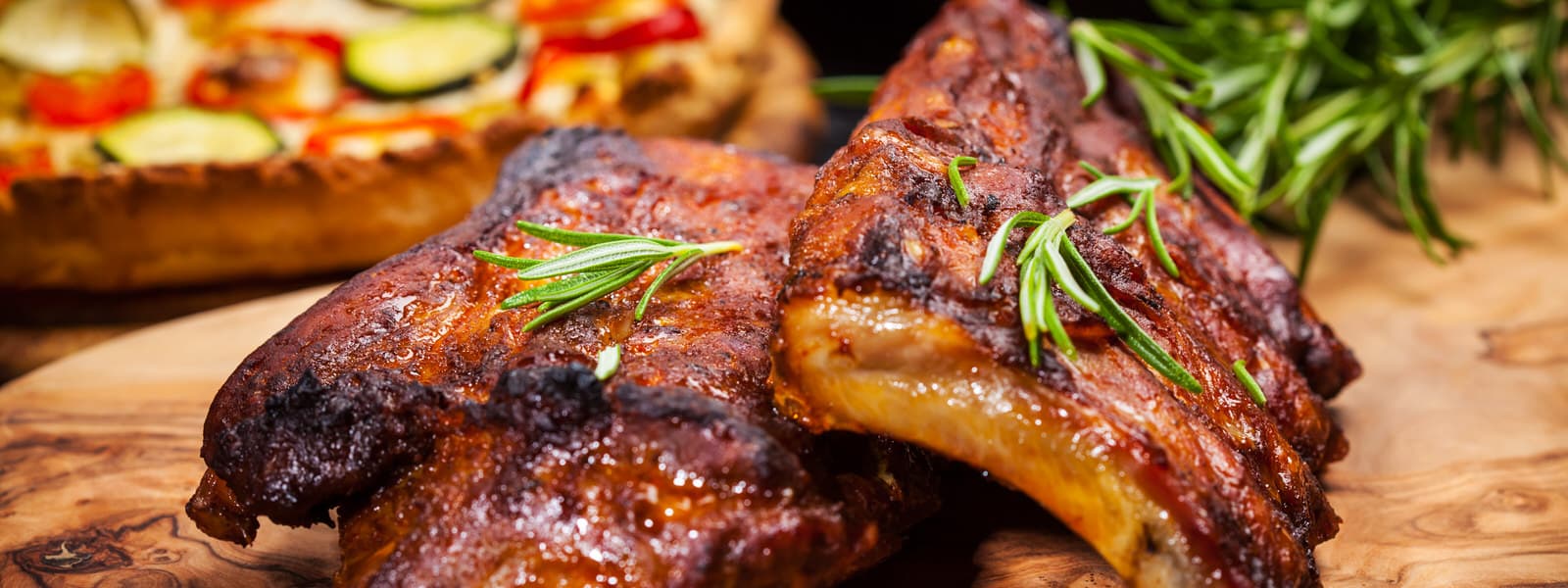 Spare Ribs With Spicy Mandarin Glaze