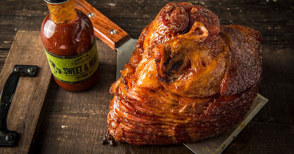 Traeger Roasted Easter Ham