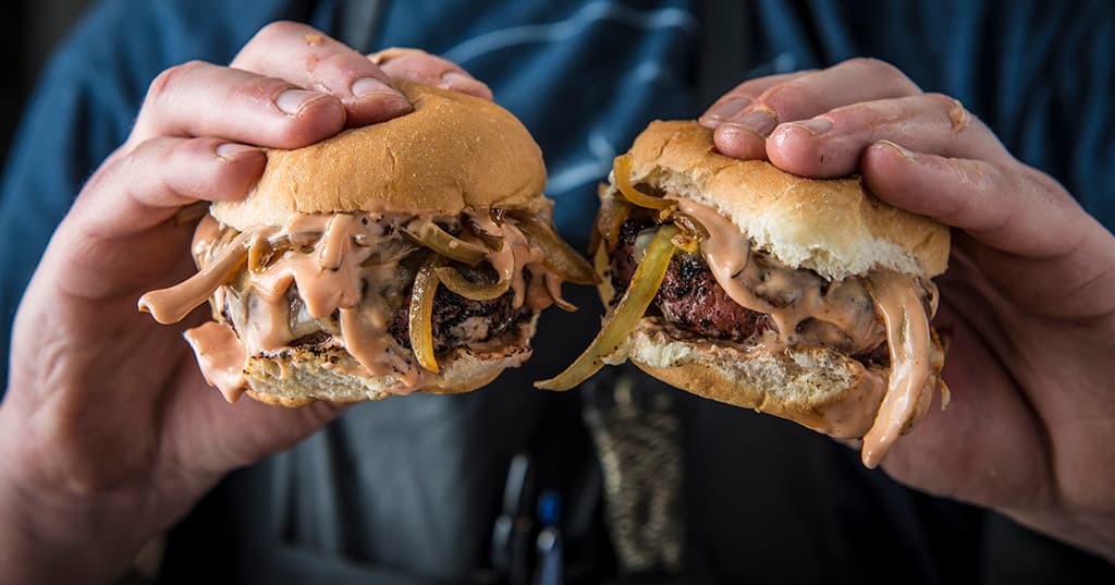 Grilled Elk Sliders
