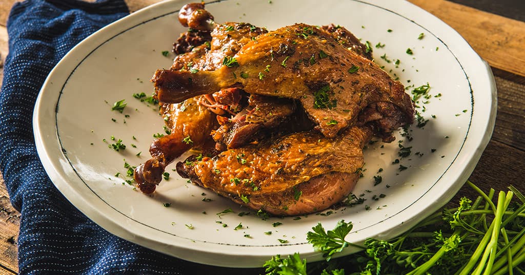 Fat Braised Duck Confit