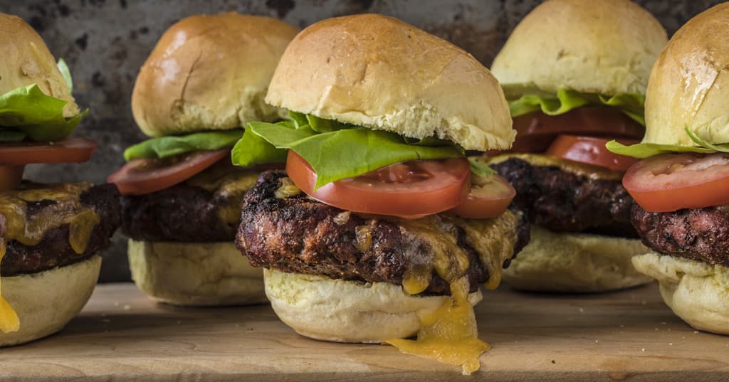 Grilled Bison Sliders