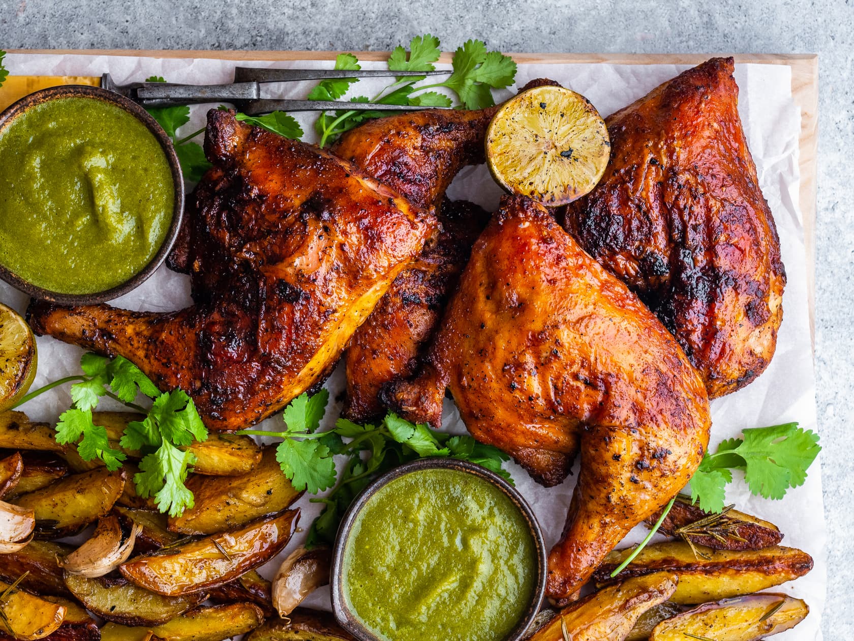 Grilled Paprika Chicken with Jalapeño Salsa
