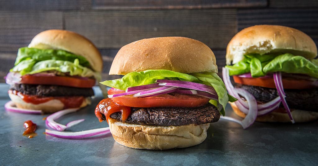 Grilled Portobello Mushroom Burger