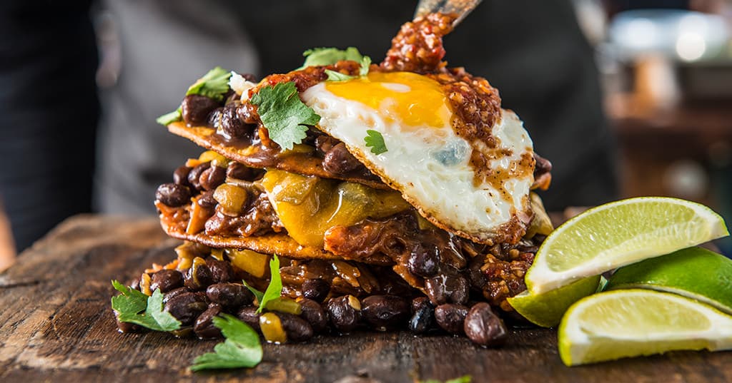 BBQ Pulled Pork Huevos Rancheros