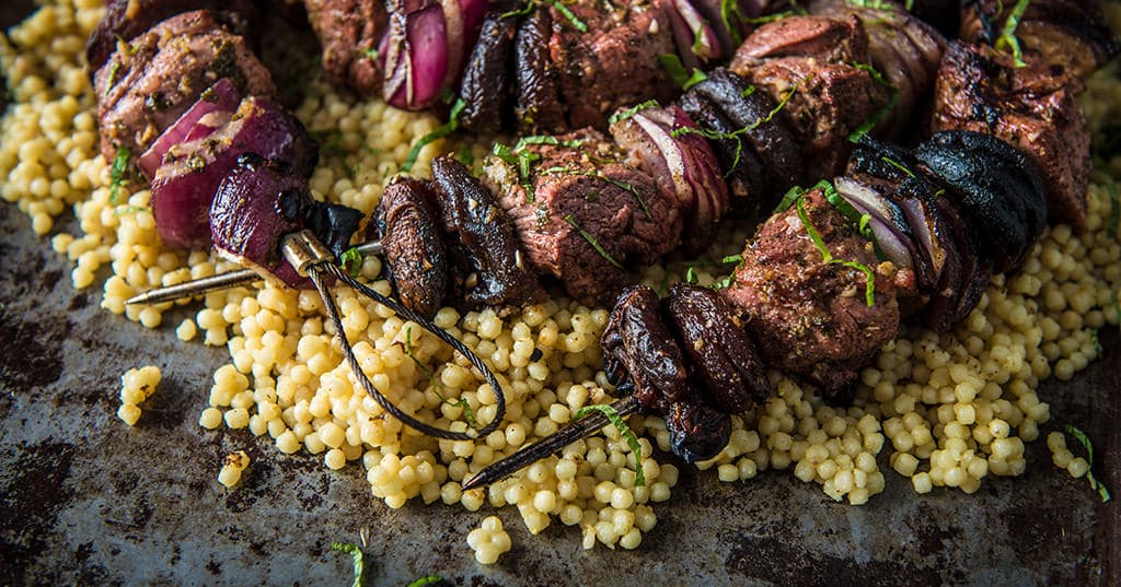 Grilled Lamb Kebabs