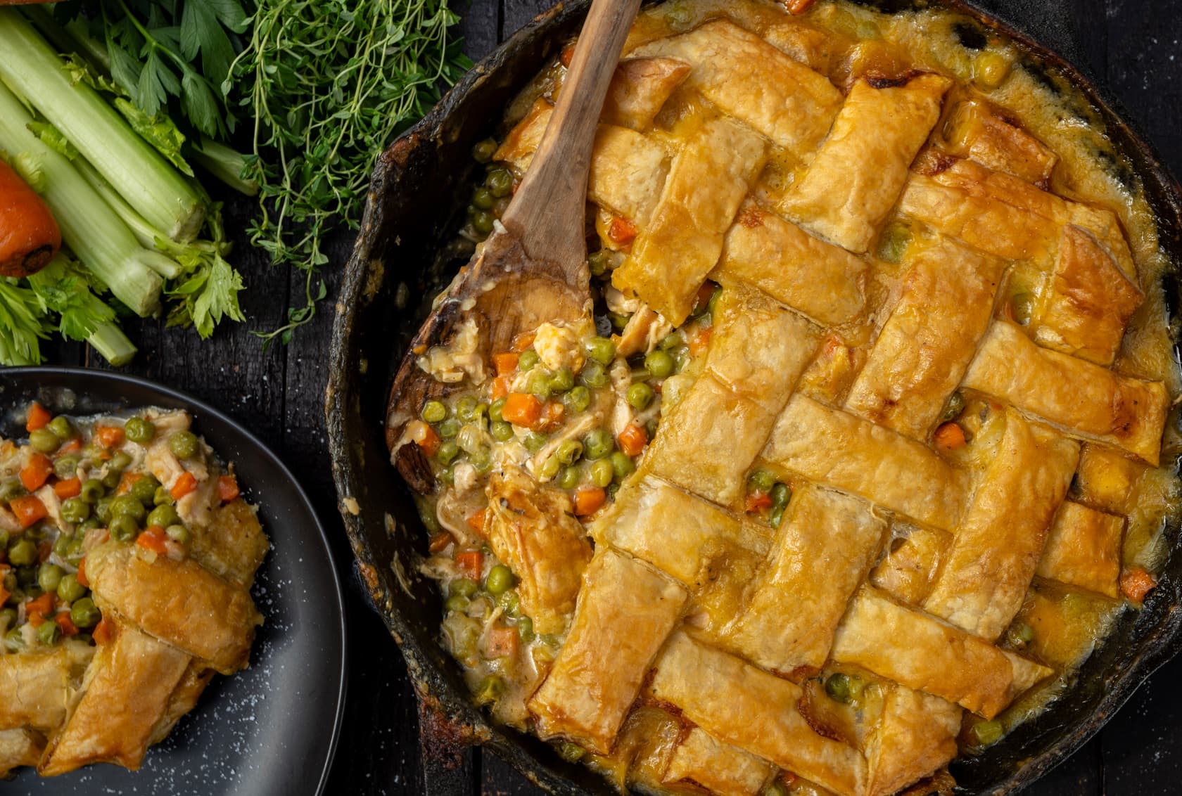 Leftover Turkey Pot Pie