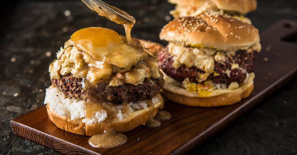 Grilled Loco Moco Burger