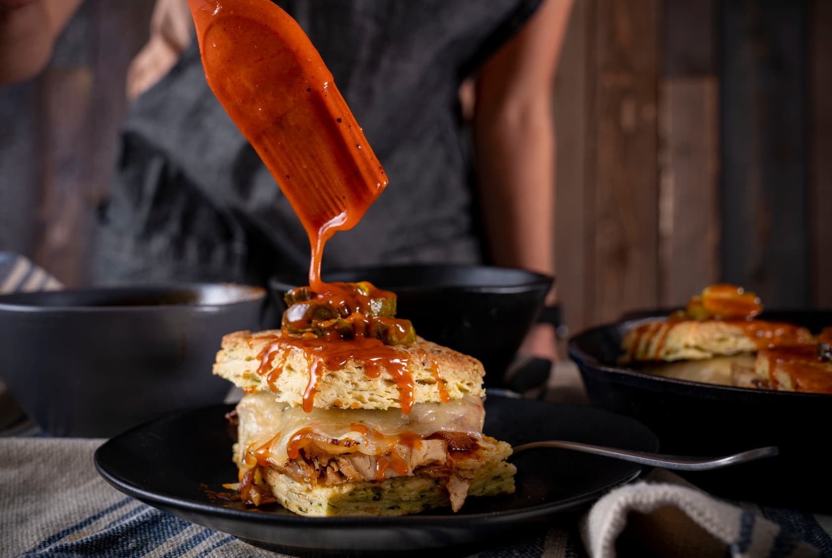 Nashville Hot Turkey Melt