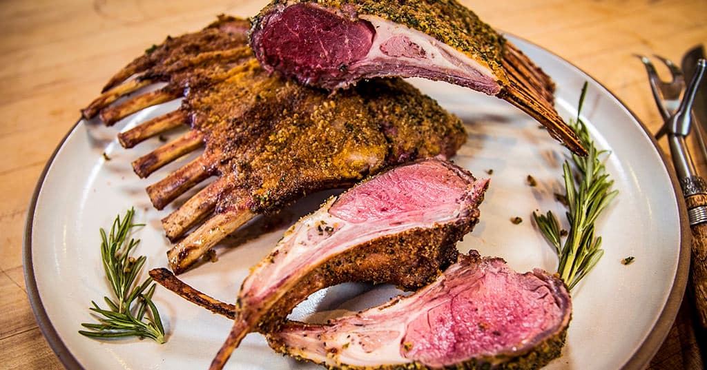 Roasted Rack Of Lamb
