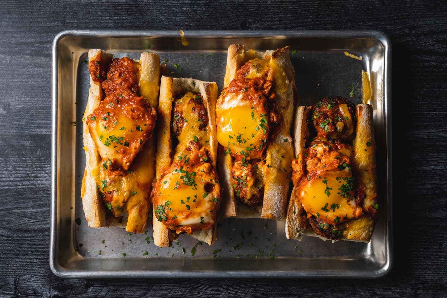 Roasted Meatball Breakfast Sub
