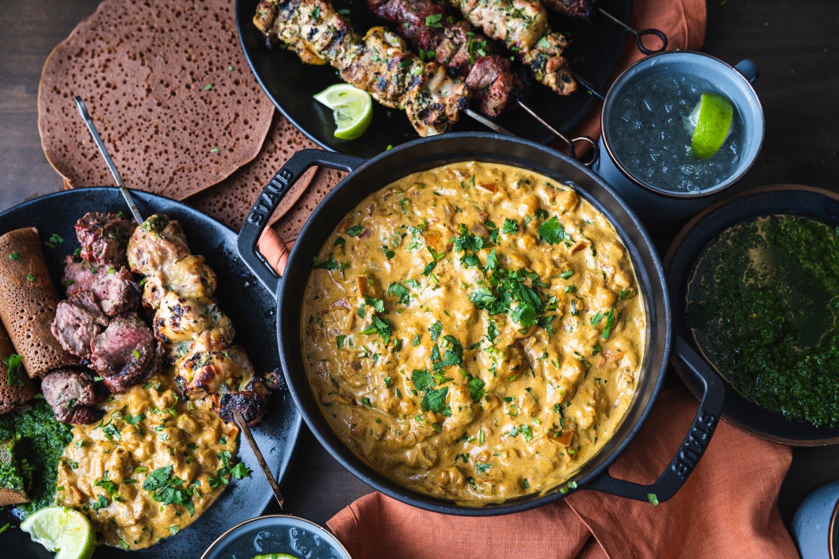 Smoked Chickpea Coconut Curry