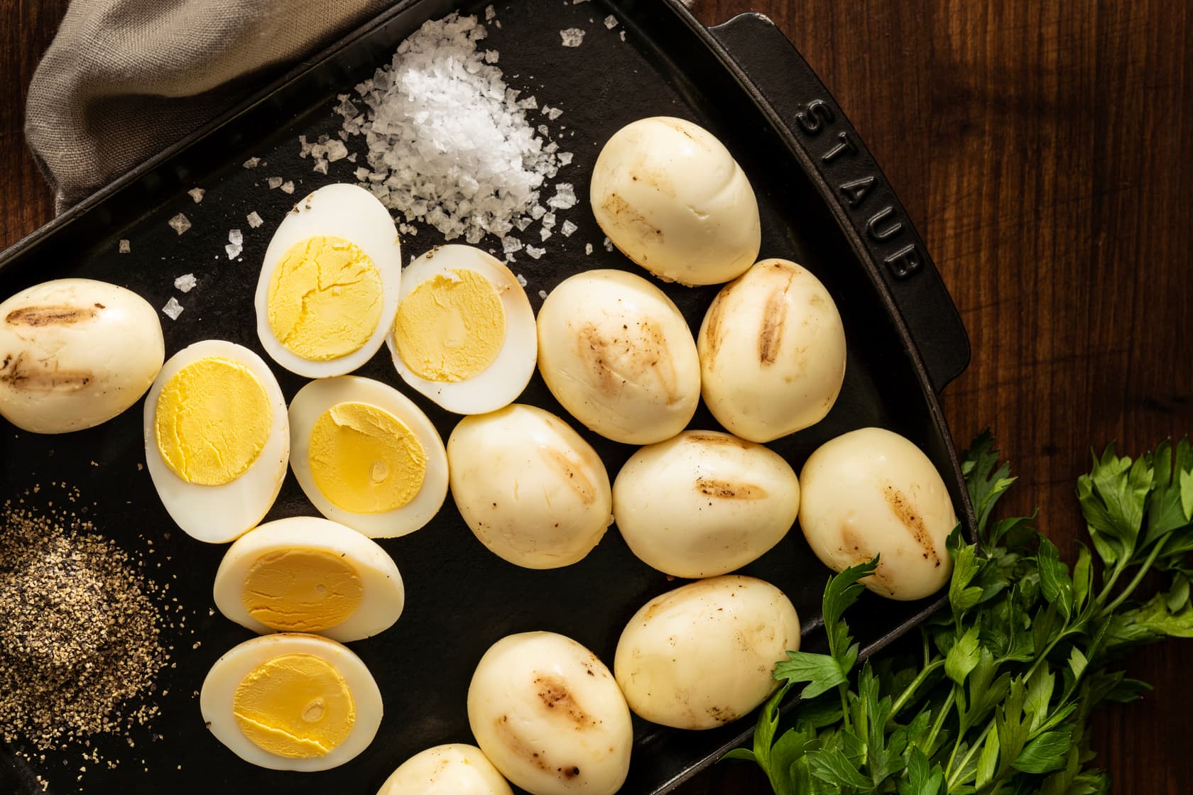 Smoked Eggs