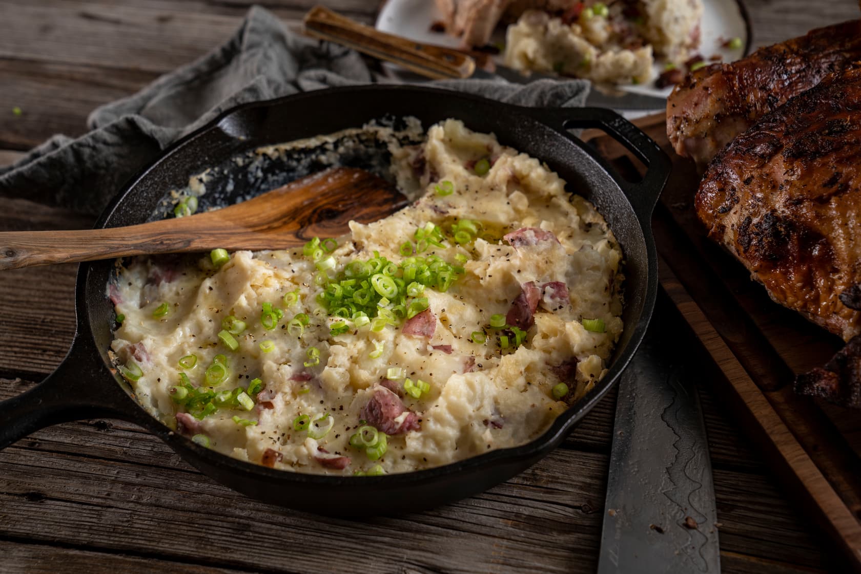 Smoked Mashed Potatoes