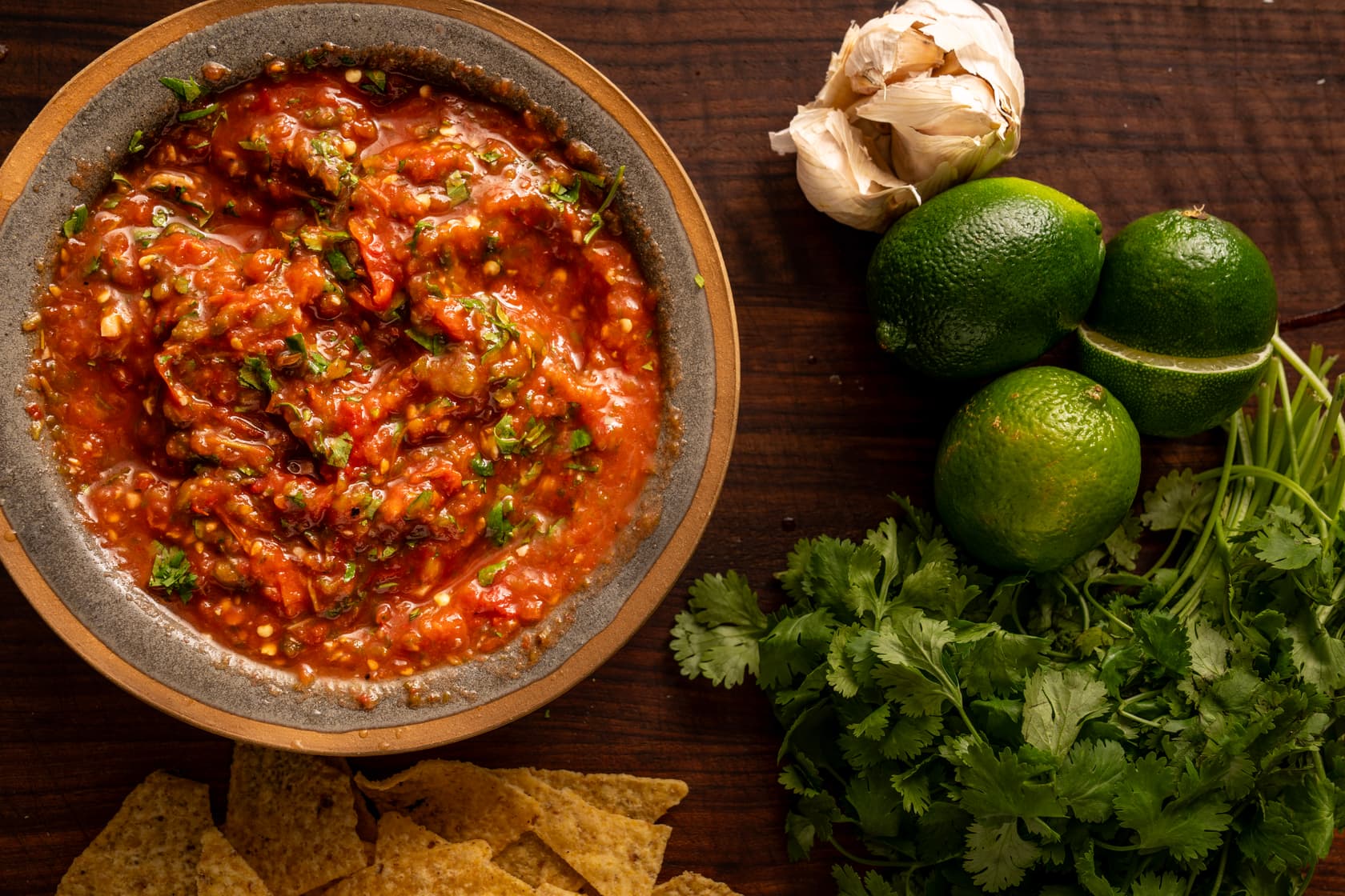 Homemade Charred Tomato Salsa