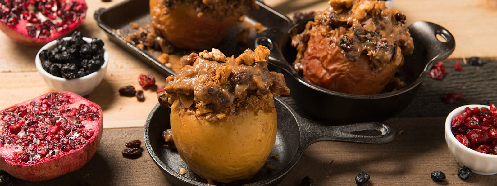 Holiday Roasted Apple Pudding