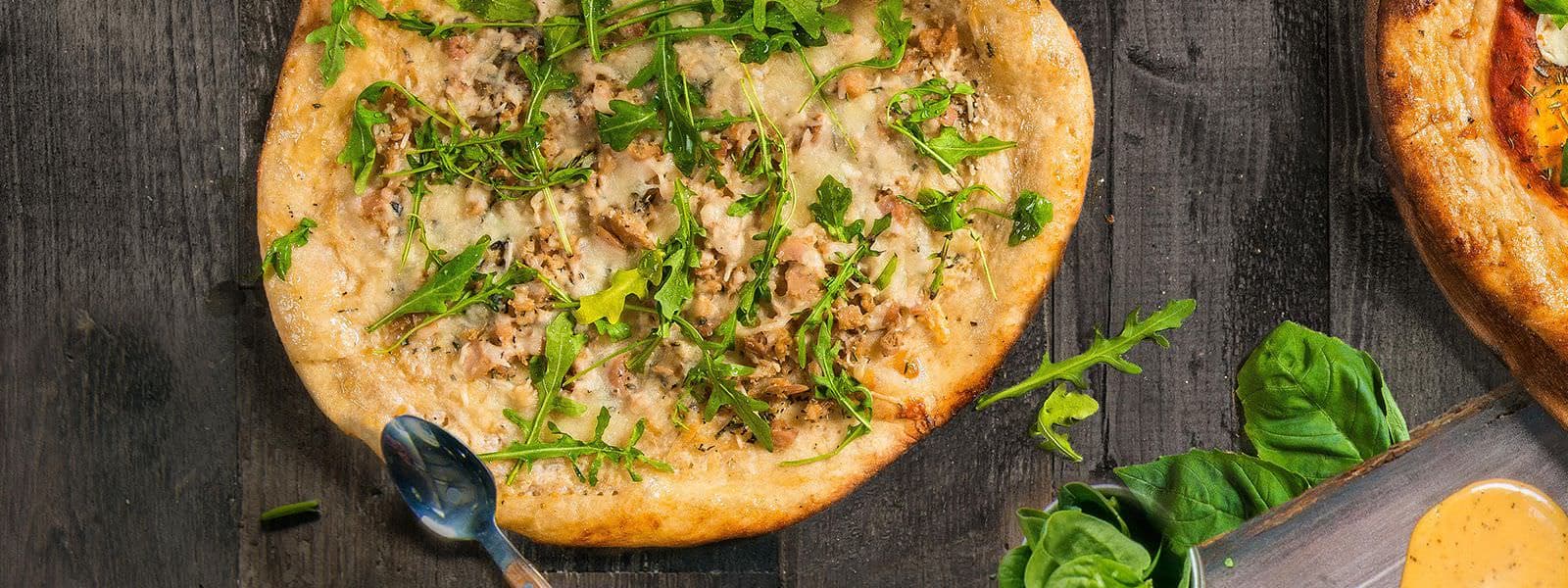 Roasted Garlic & Clam Pizza