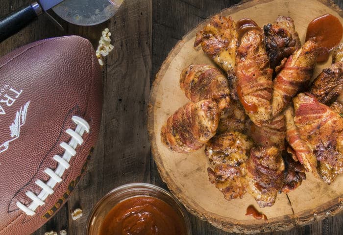 Bacon-Wrapped Chicken Wings