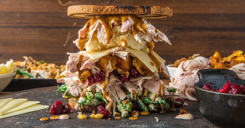 Grilled Turkey Reuben