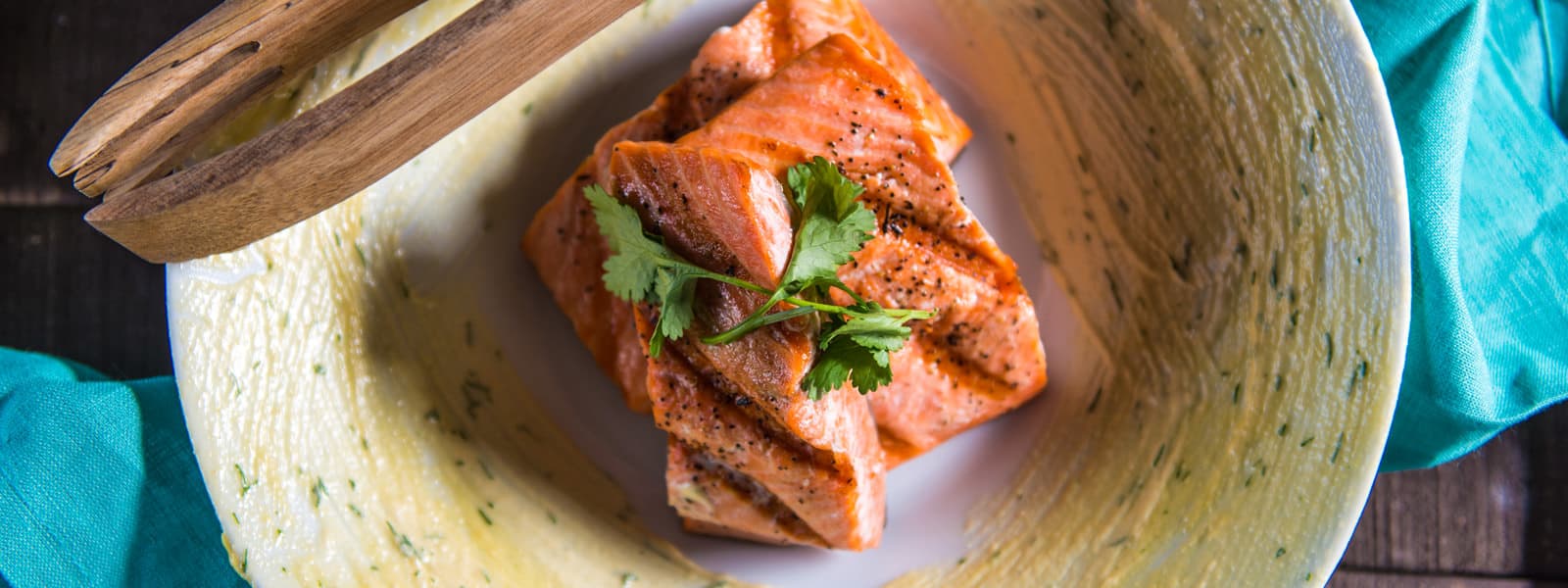 Simple Glazed Salmon Fillets