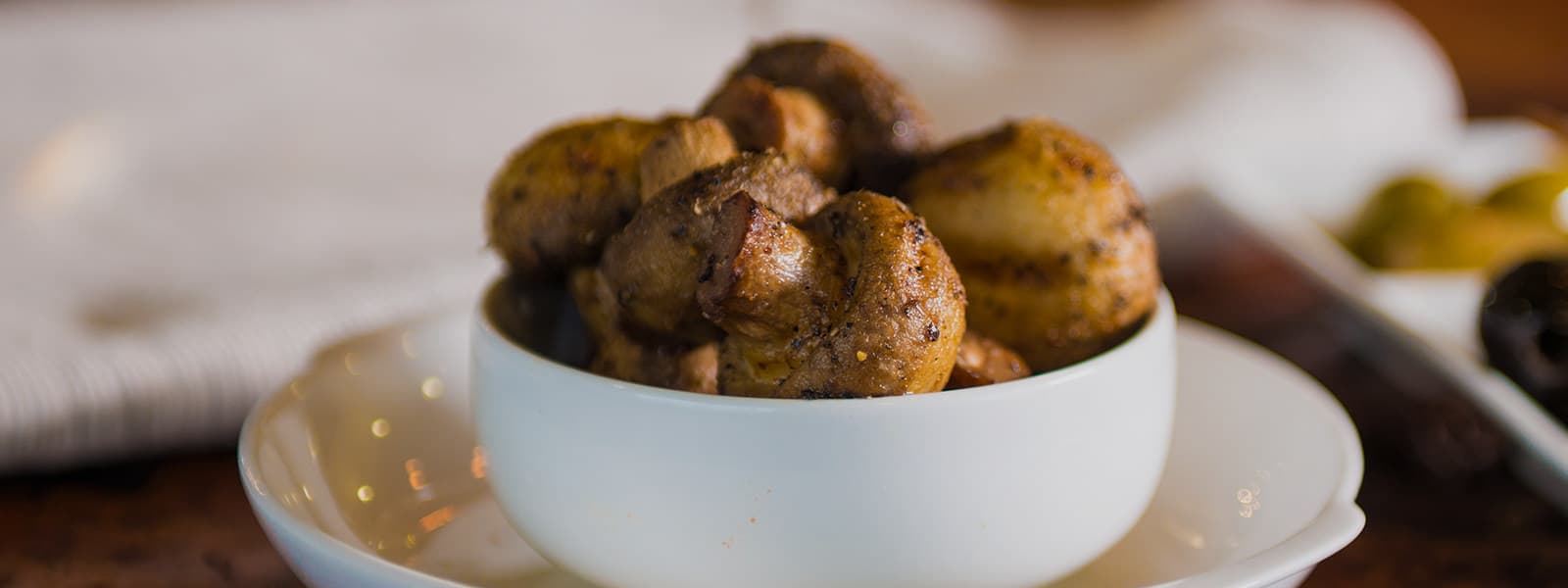 Traegered Smoked Mushrooms