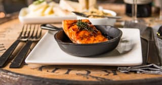 Barbecue Roasted Salmon