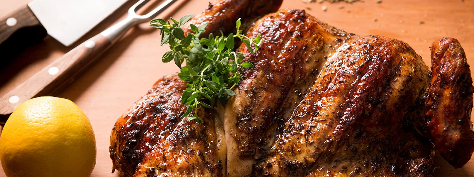 Spatchcocked Chicken with Toasted Fennel & Garlic