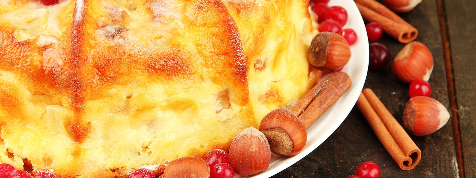 Baked Applesauce Cranberry Spice Cake