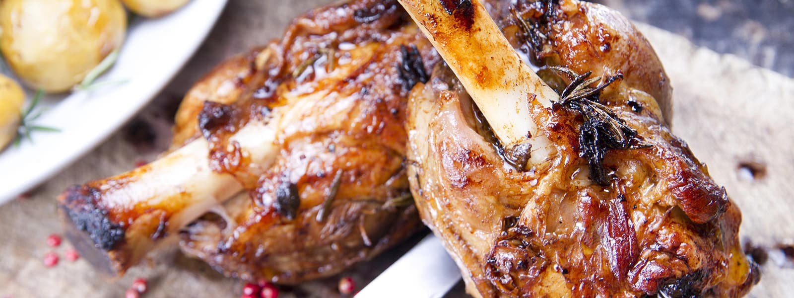 Beer Braised Pork Shank