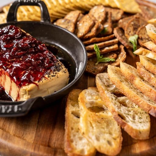 Cherry and Black Pepper Smoked Cream Cheese