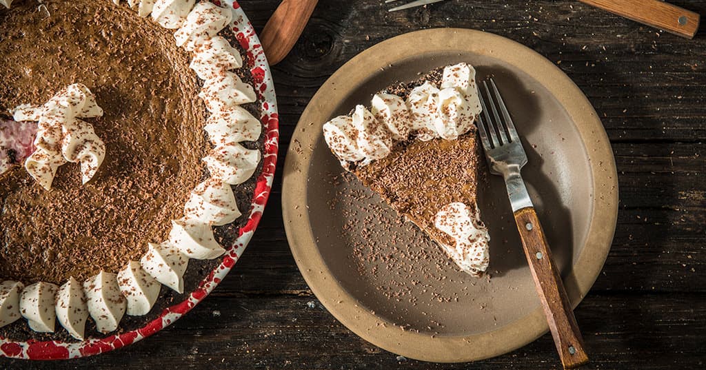 Smoked Irish Coffee Pie