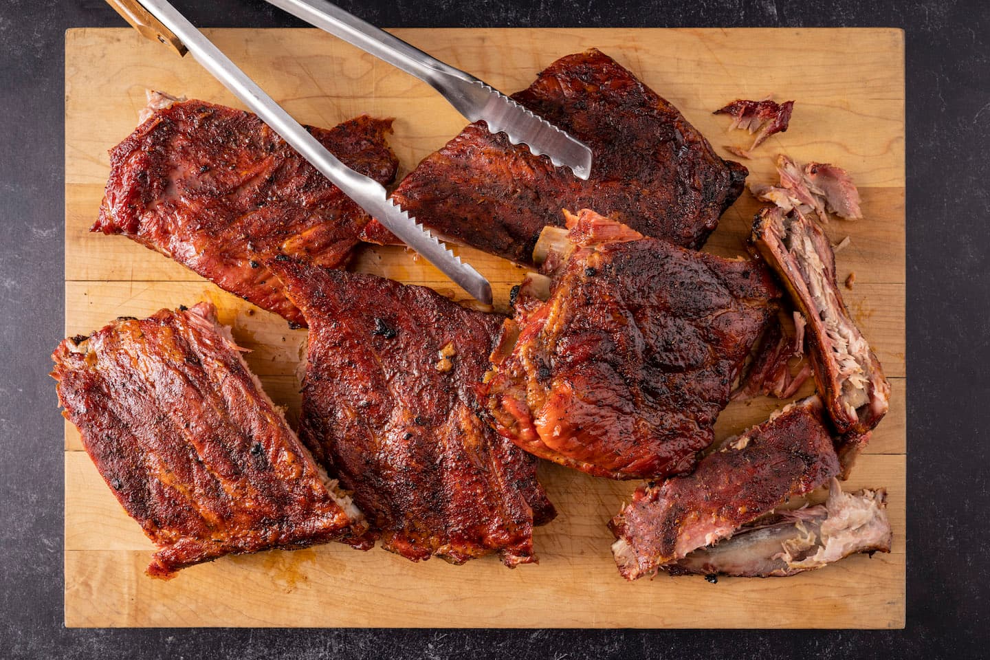 Sauceless Smoked Ribs