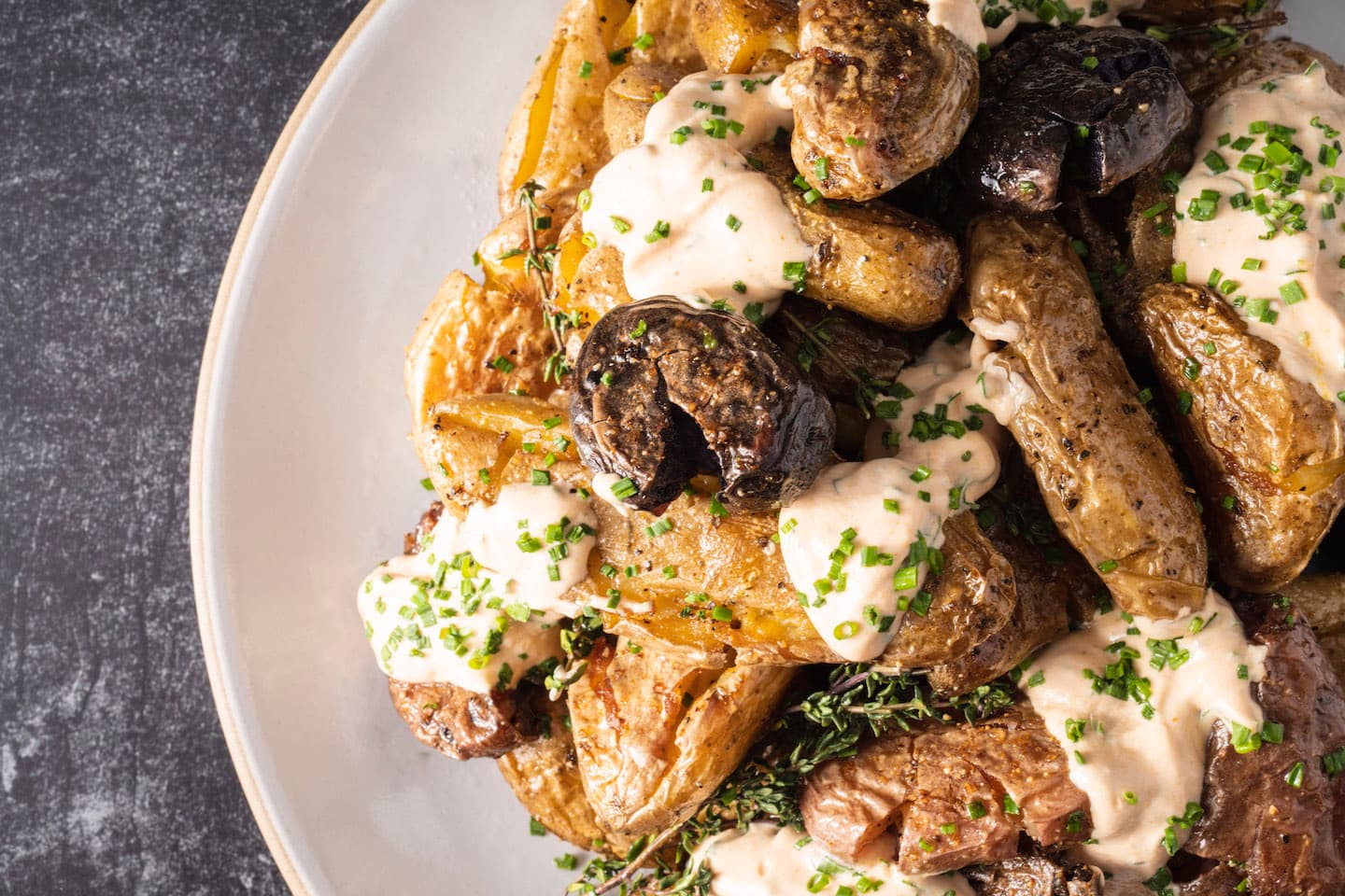 Smashed Baby Potatoes