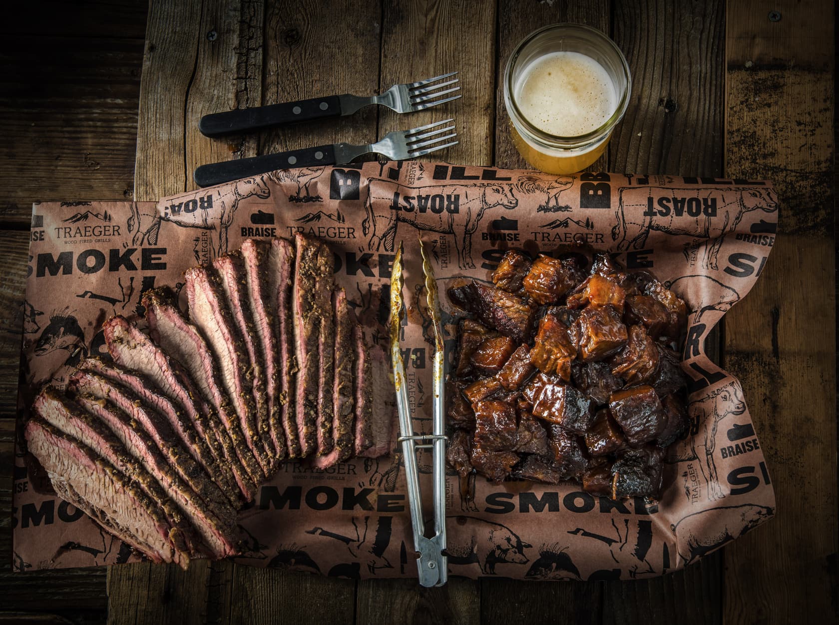 Smoked Brisket with Burnt Ends