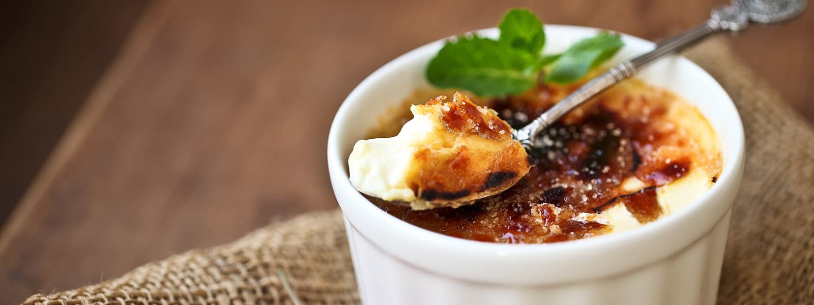 Smoked Creme Brulee