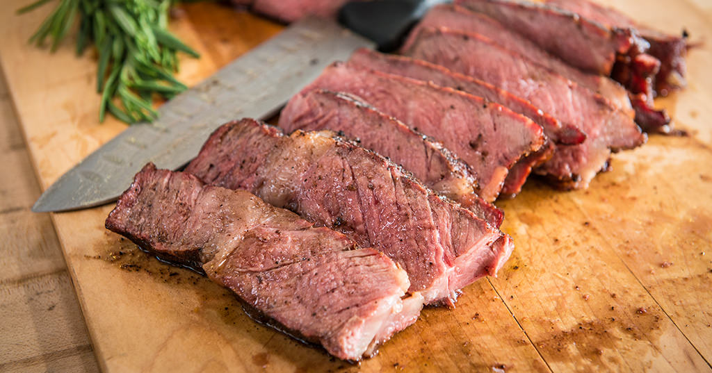 Grilled Steak for Two with Cocoa Rub