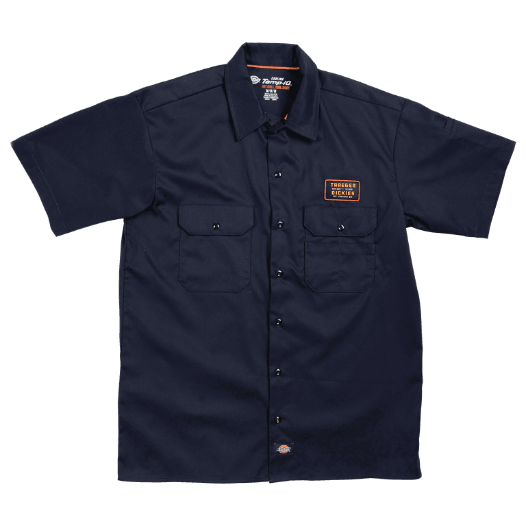 Traeger x Dickies Ultimate Grilling Shirt - Dark Navy