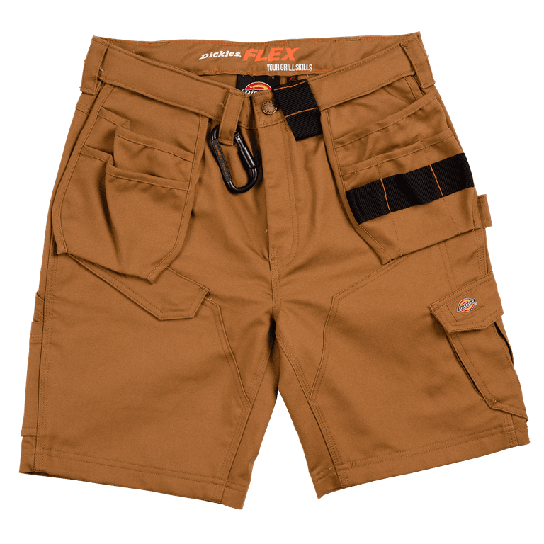 Traeger x Dickies Women's Ultimate Grilling Shorts - Brown Duck